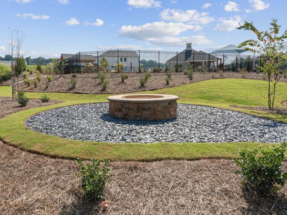 Community Fire Pit at Avalon.