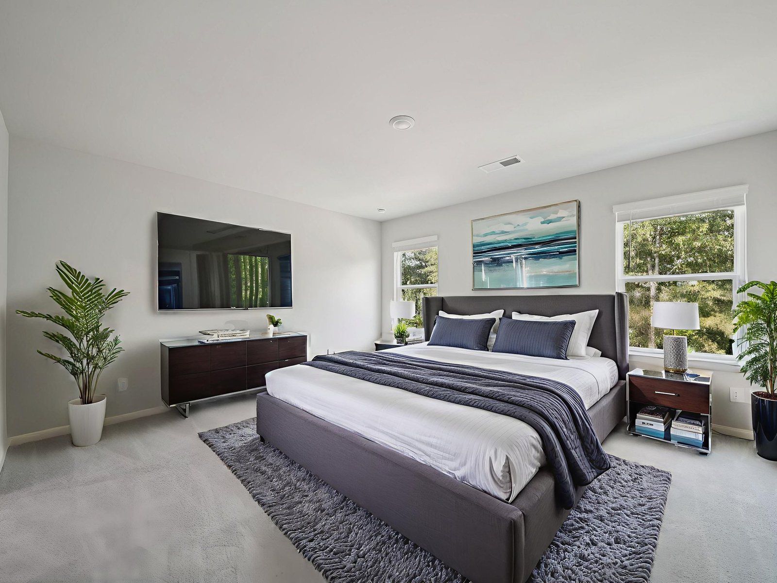 The Oakland floorplan with the Charm White interior package.