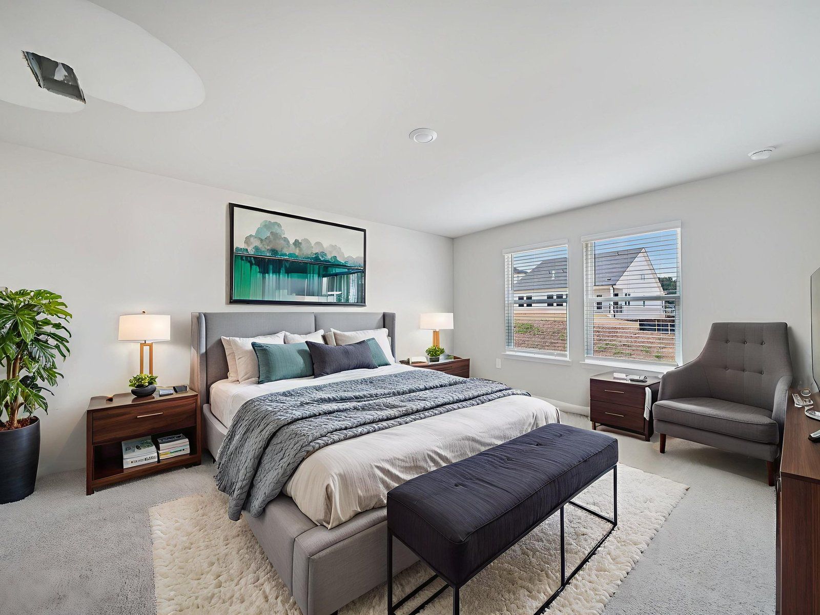 The Dakota floorplan with the Sleek White interior package.