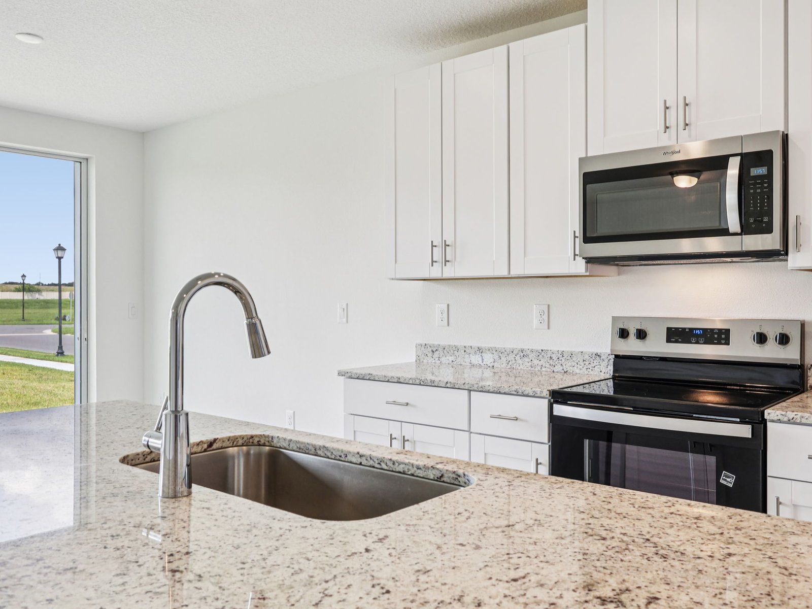 The Kitchen of the Hibiscus Floorplan.
