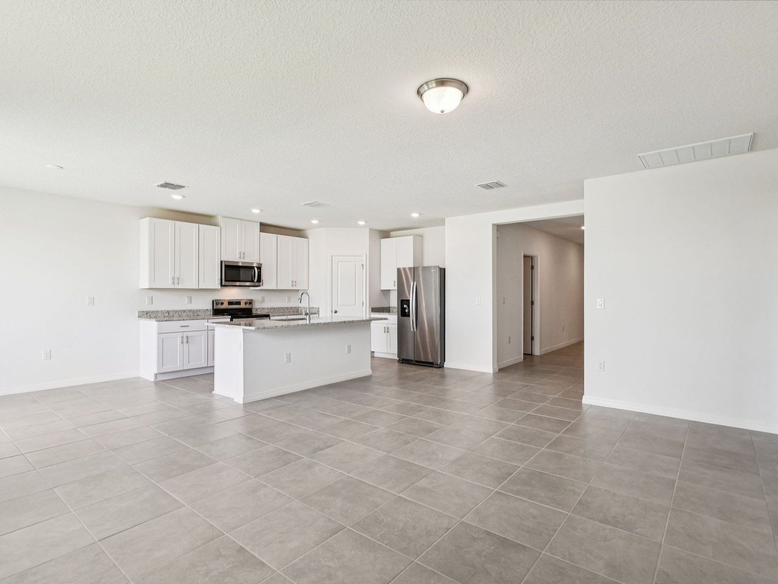 The Great Room of the Hibiscus Floorplan.