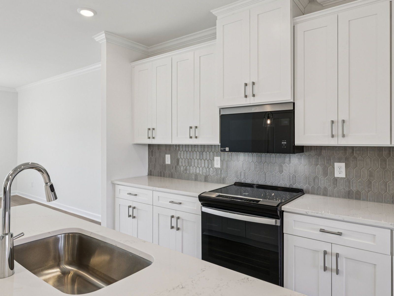 Cook your favorite meals in the spacious kitchen.