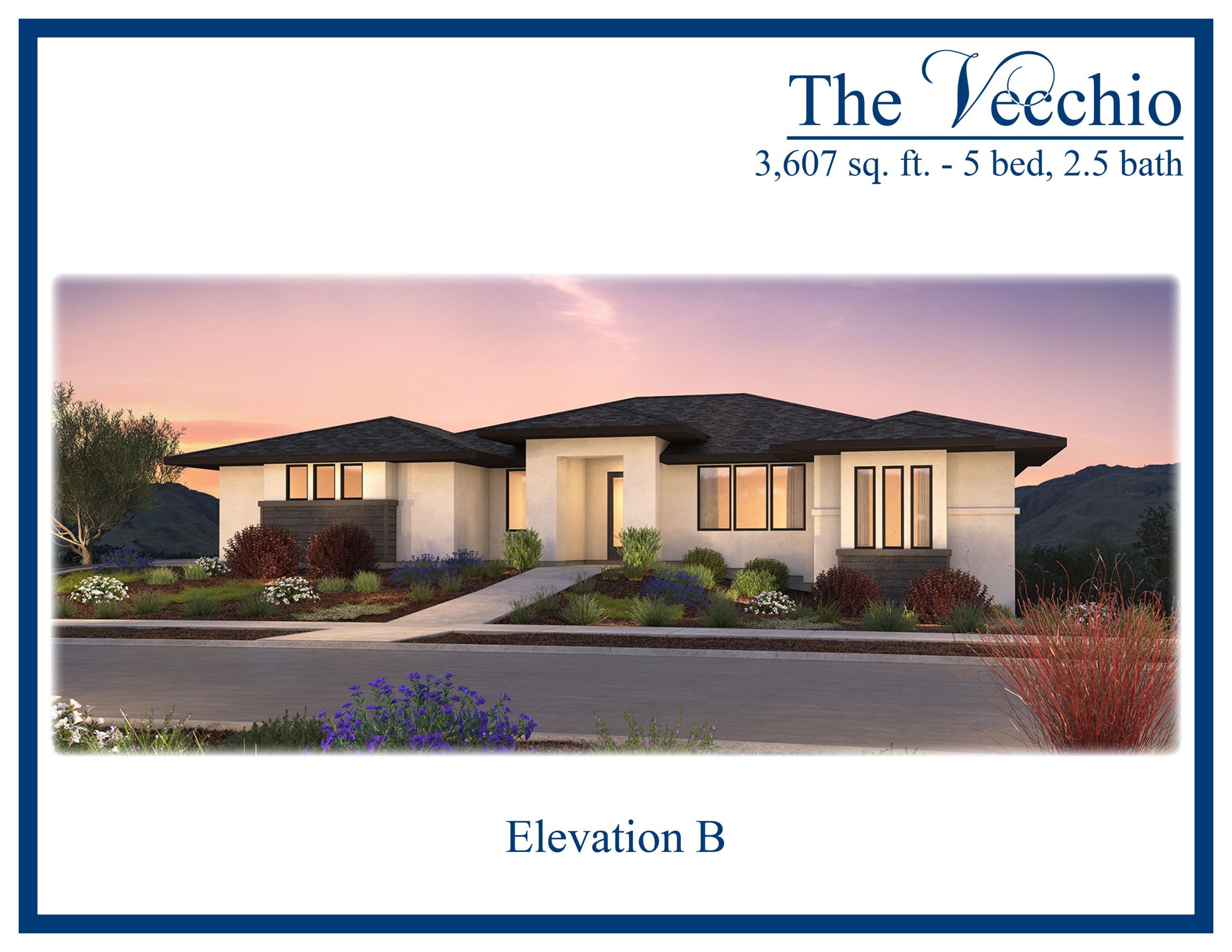 The Vecchio floor plan