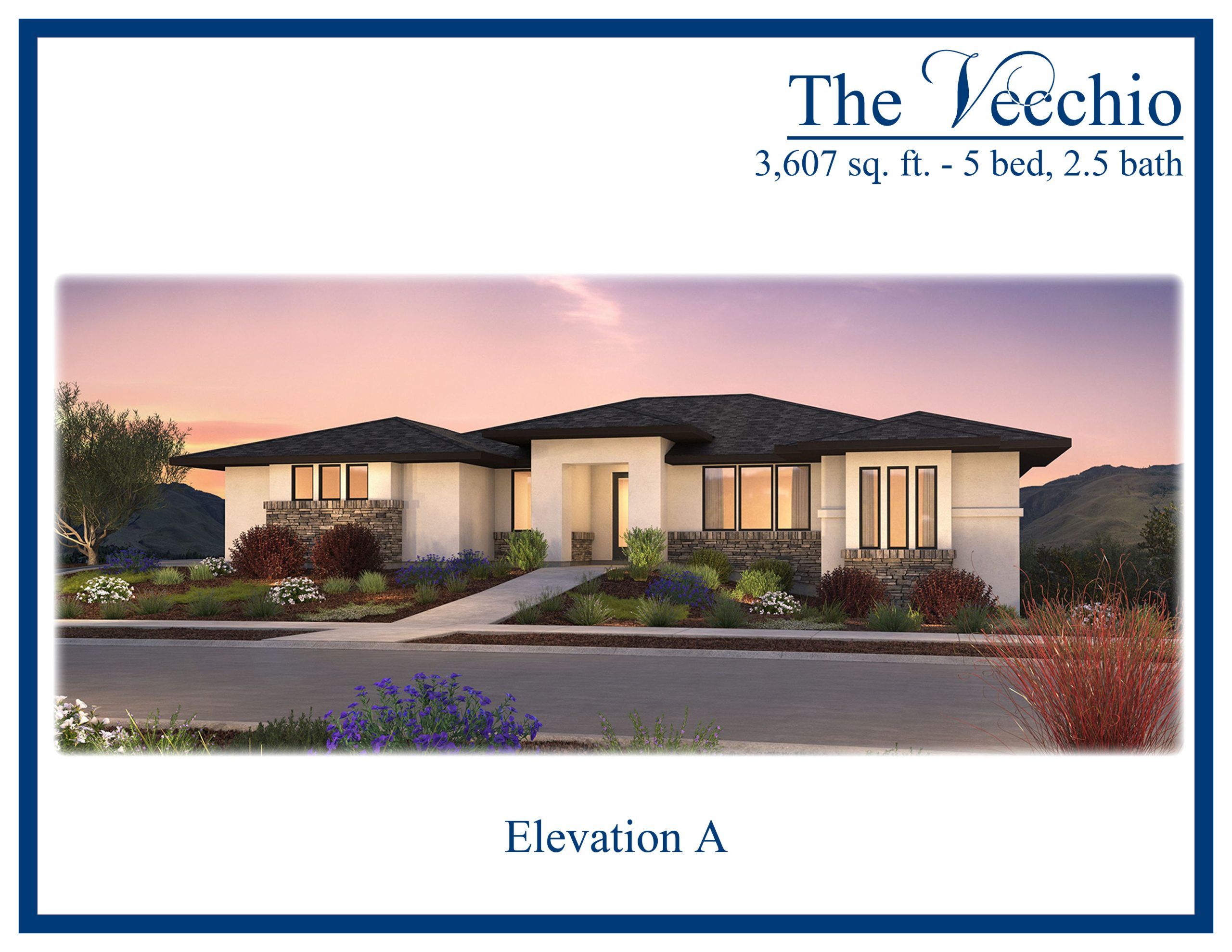 The Vecchio - The Reserve at River Oaks: Paso Robles, California - Midland Pacific Homes