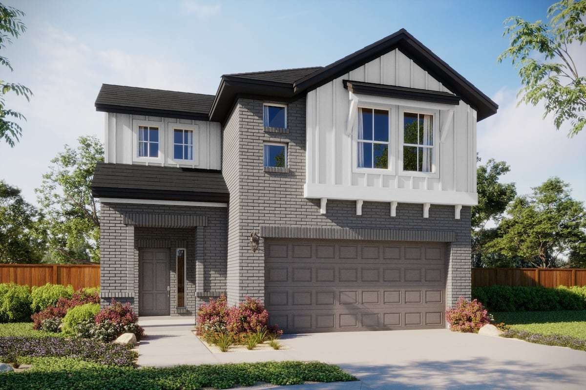 Conchos - 2 Car - Crosswinds: Kyle, Texas - Milestone Community Builders 