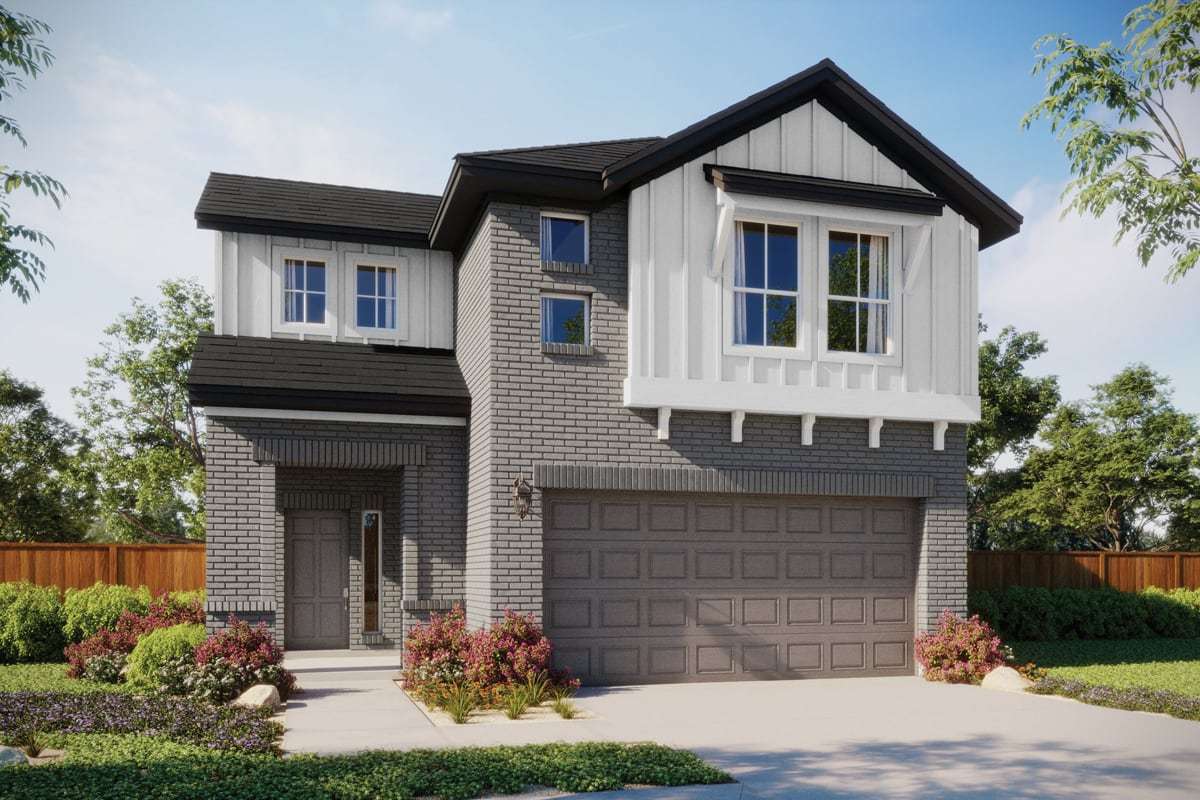 Conchos - 2 Car - Crosswinds: Kyle, Texas - Milestone Community Builders 