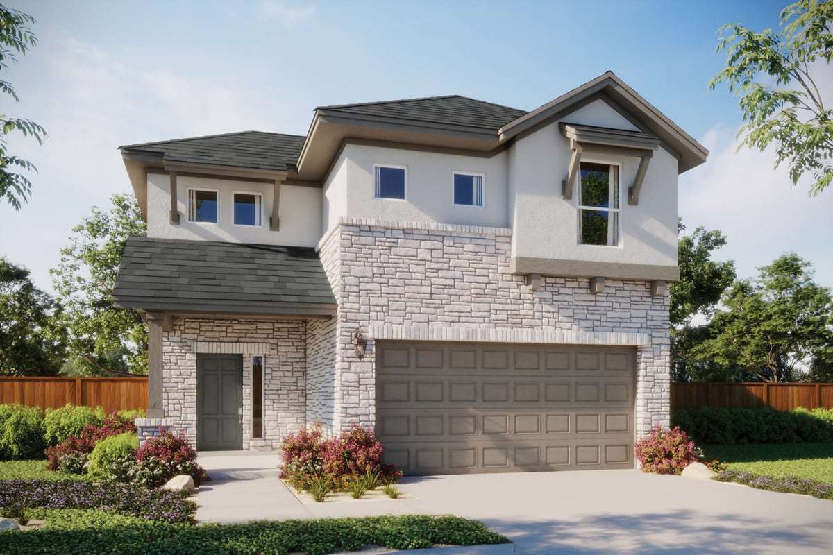 Conchos - 2 Car floor plan