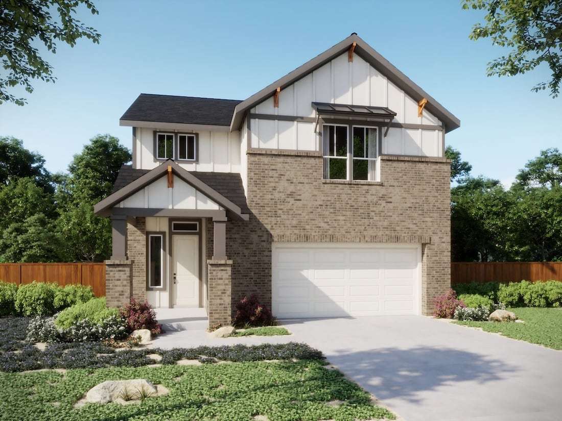 Agave - Persimmon: Buda, Texas - Milestone Community Builders 