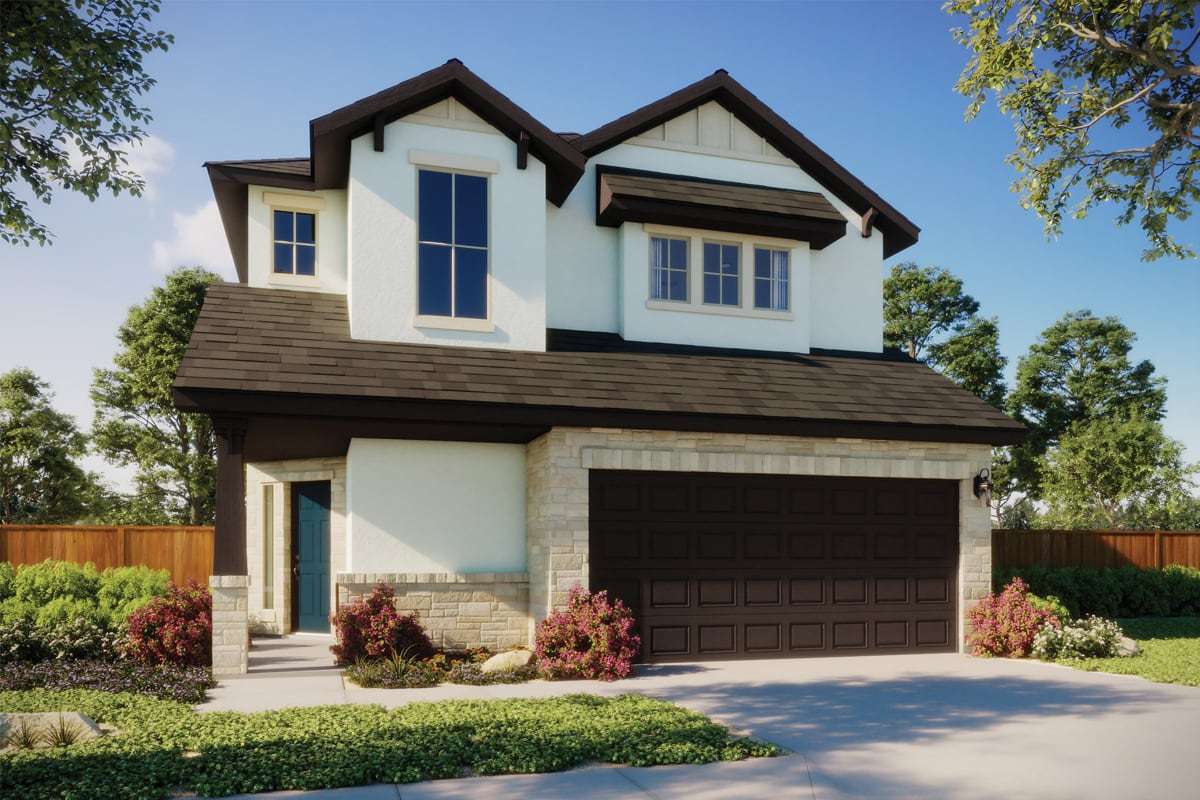 Lamar - Saddle Ridge at Wildhorse Ranch: Manor, Texas - Milestone Community Builders 