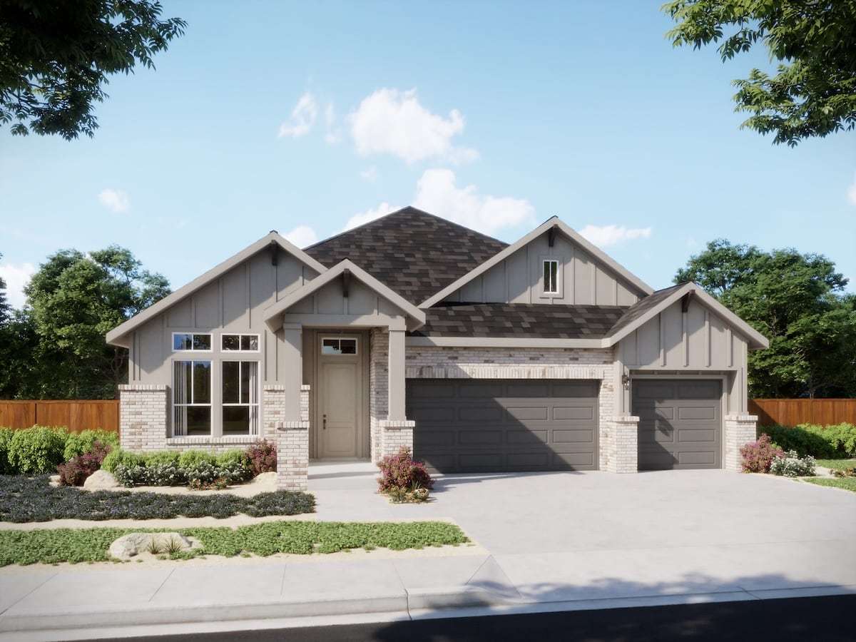 Caroline 2 - Persimmon: Buda, Texas - Milestone Community Builders 