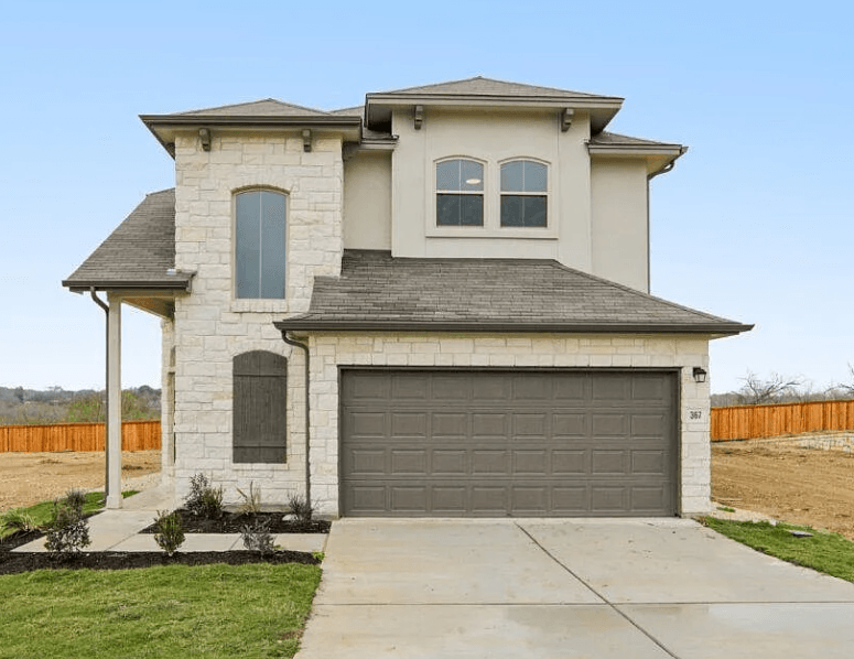 Lamar - Saddle Ridge at Wildhorse Ranch: Manor, Texas - Milestone Community Builders 