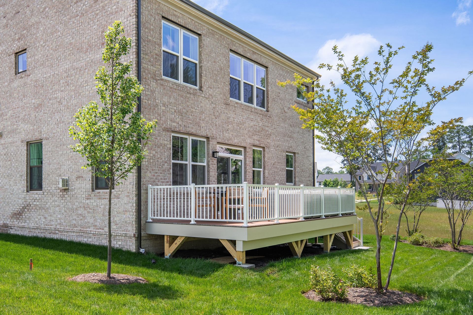 Rear deck