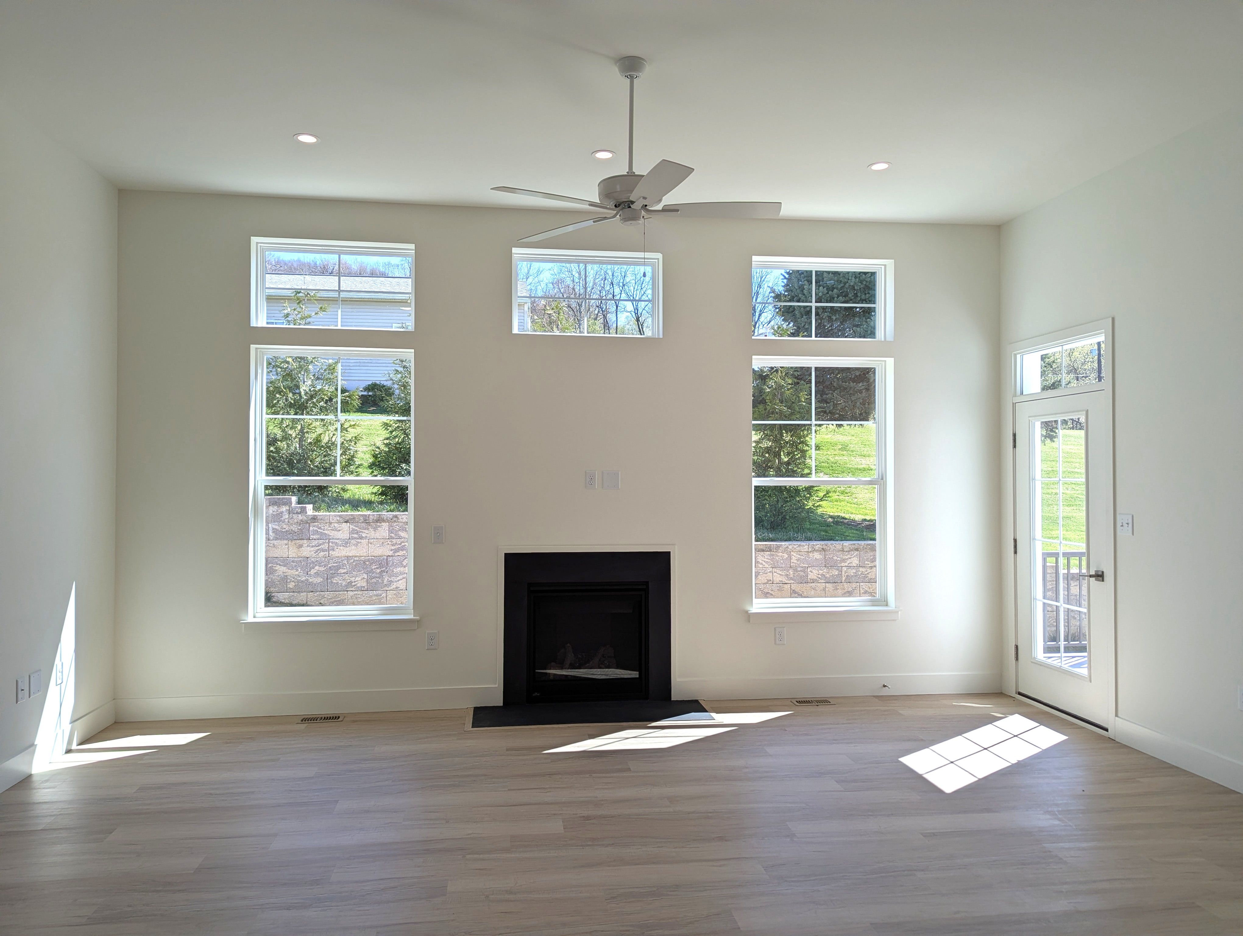 Living room of Similar home -opts depicted