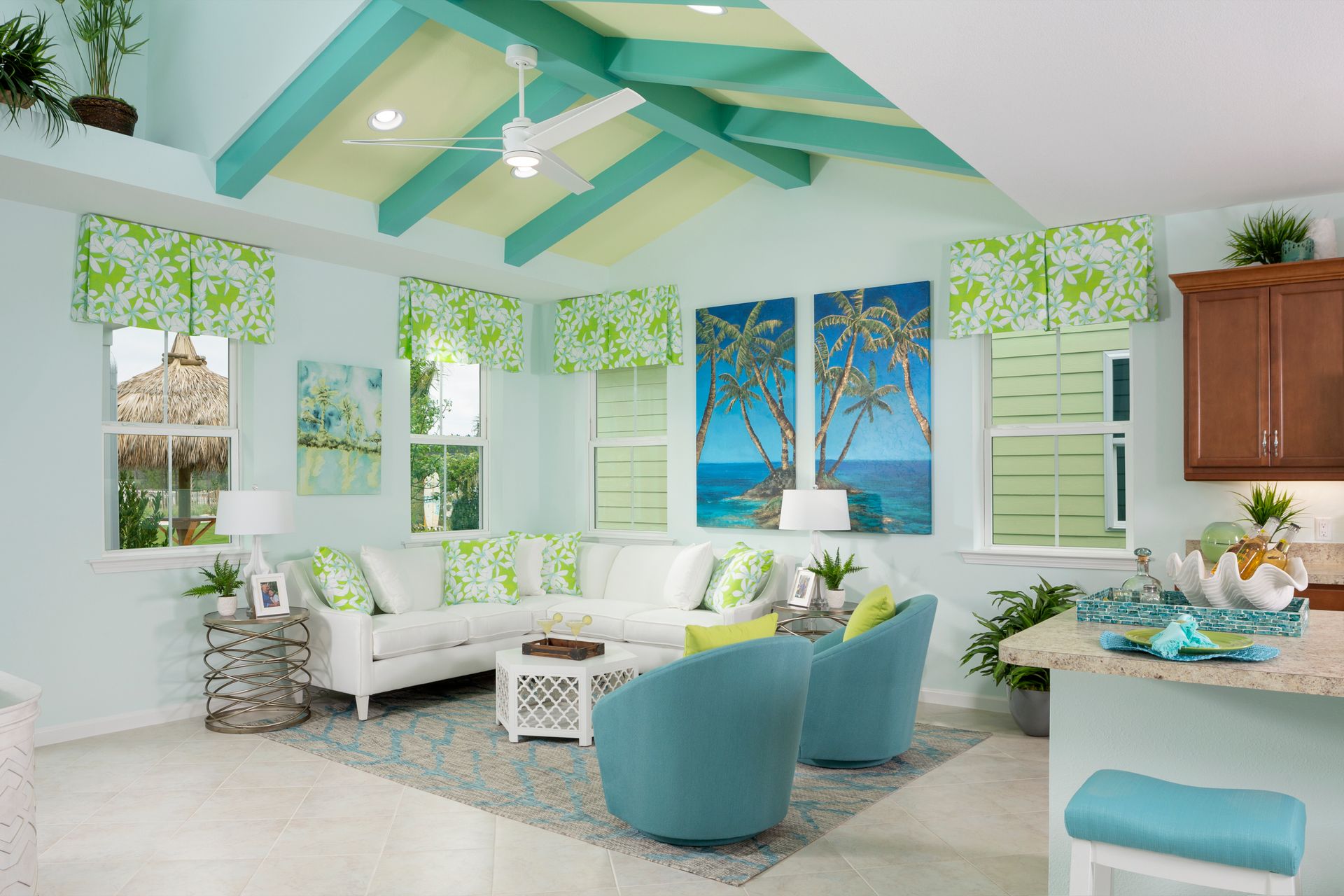 Bamboo Living Room