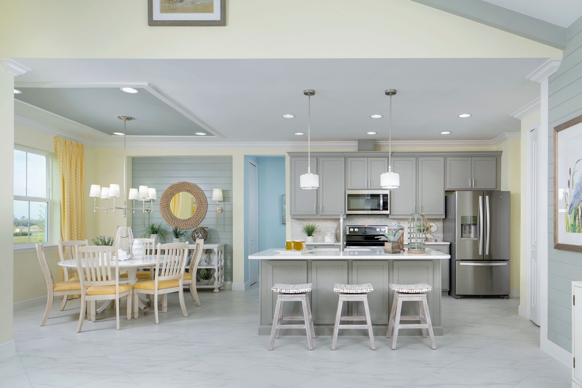 Dreamsicle Kitchen