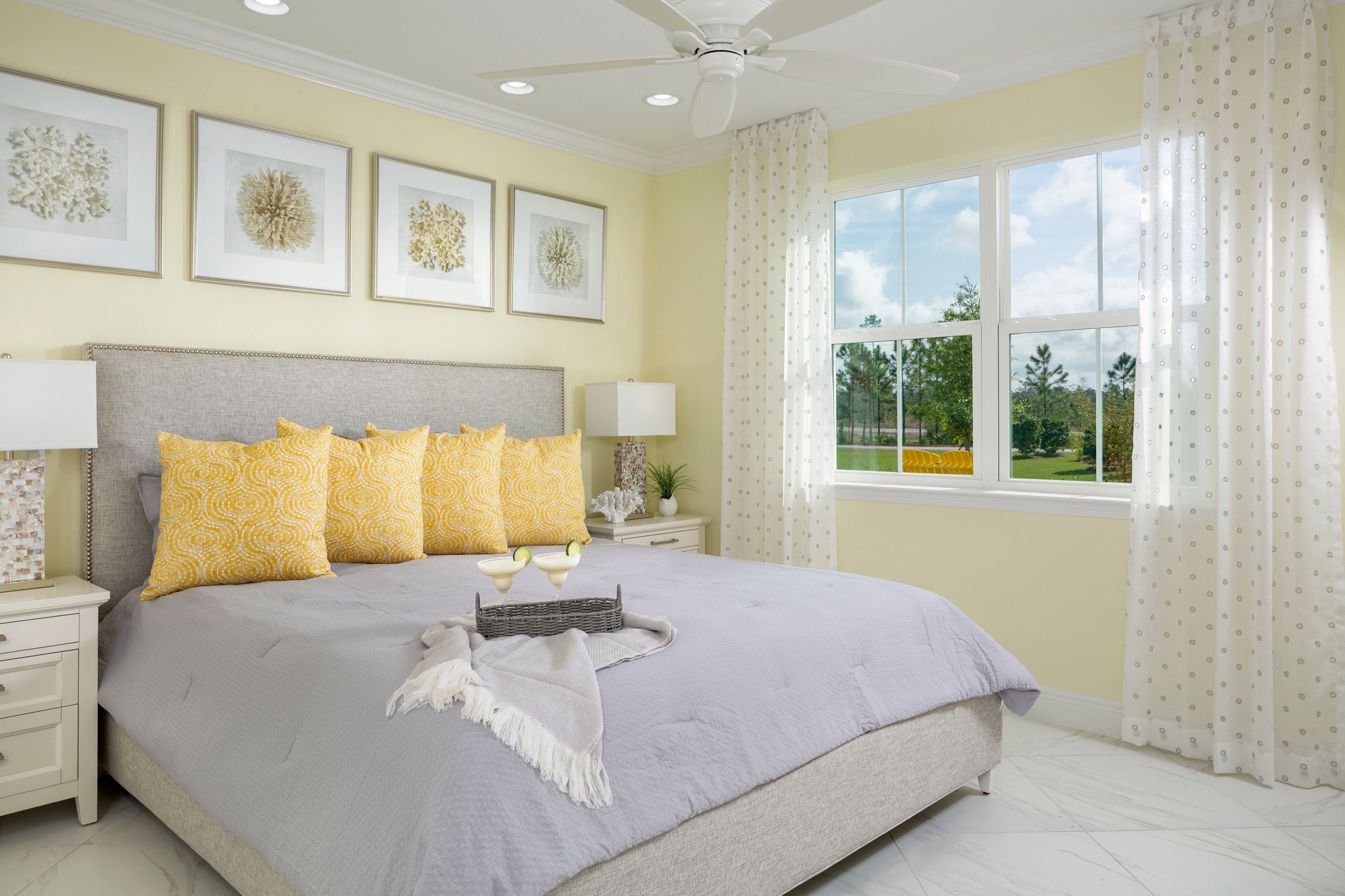 Dreamsicle Master Bedroom