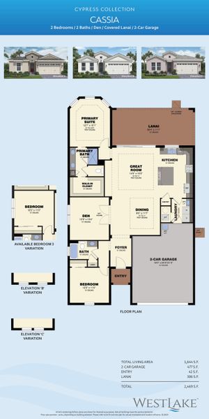 Cassia floor plan