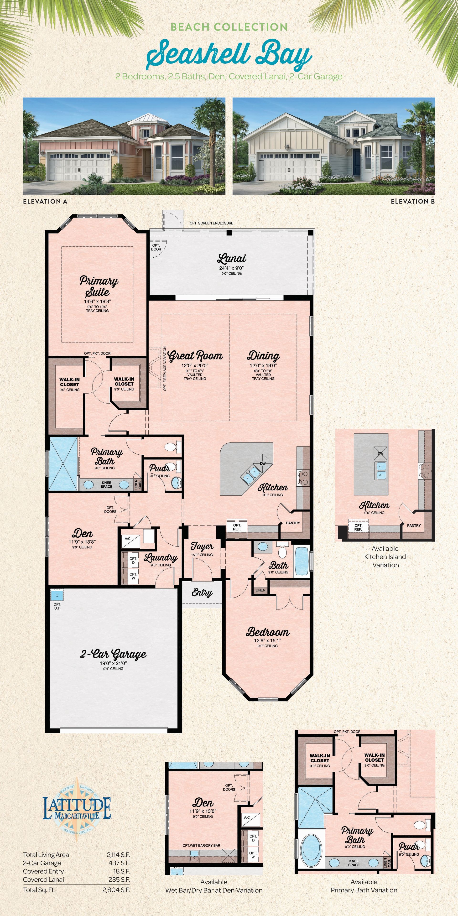 Seashell Bay Floorplan