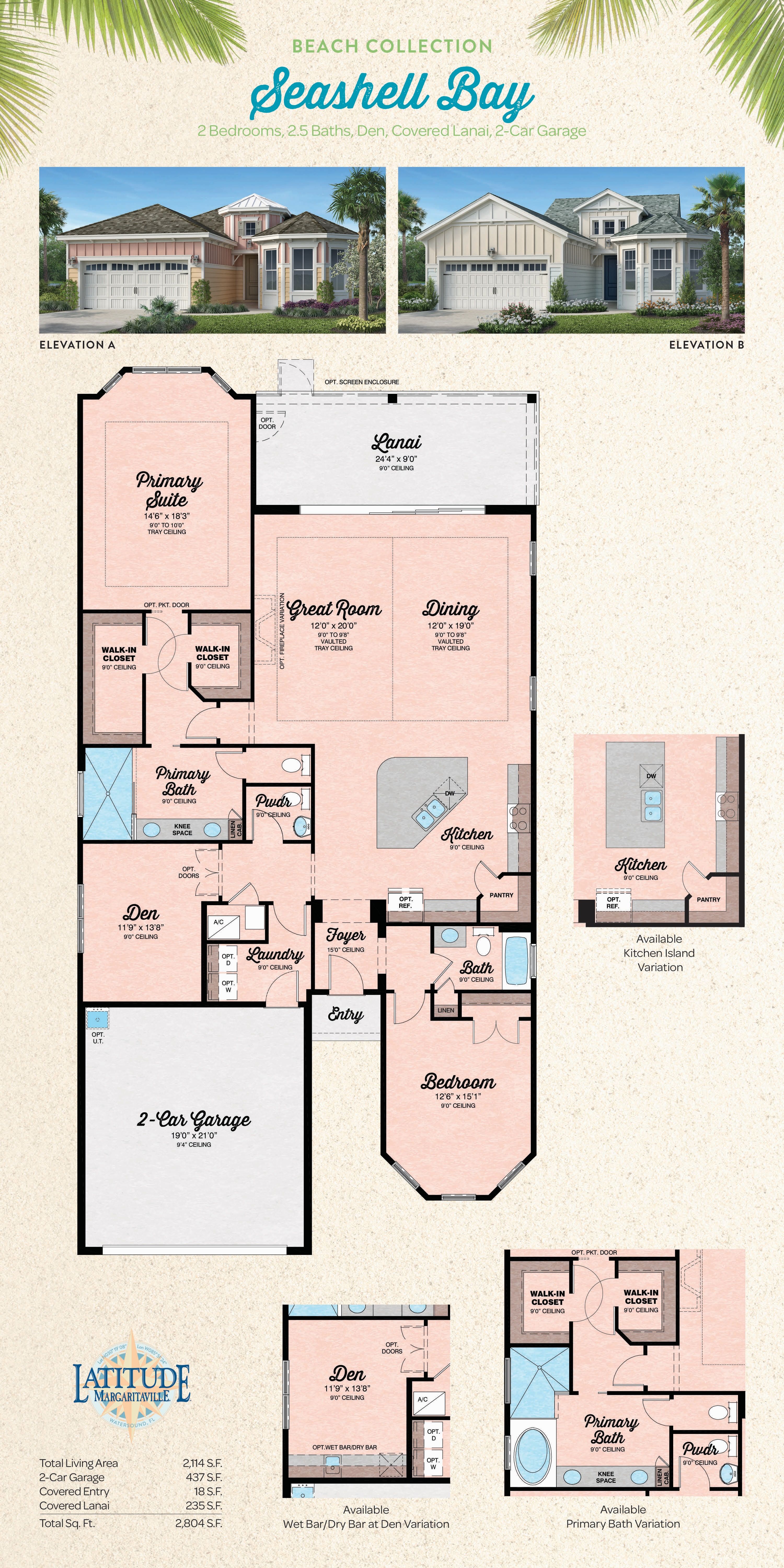 Seashell Bay Floorplan