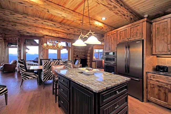 casa en Montana Log Homes por Montana Log Homes