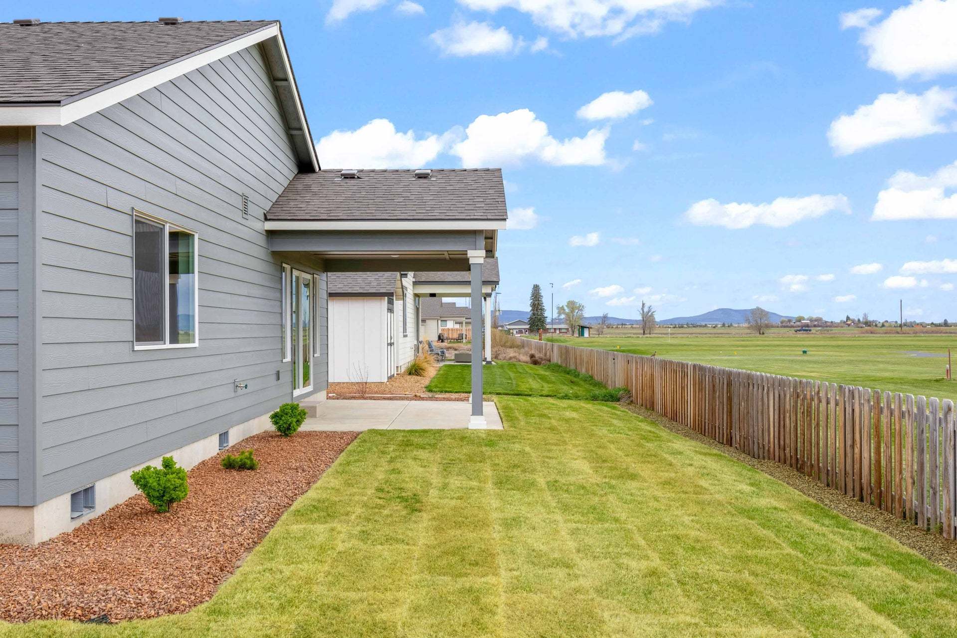 Charity Covered Patio and Backyard