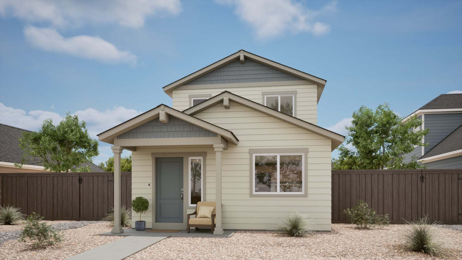 Traditional Elevation - Timberline Meadows
