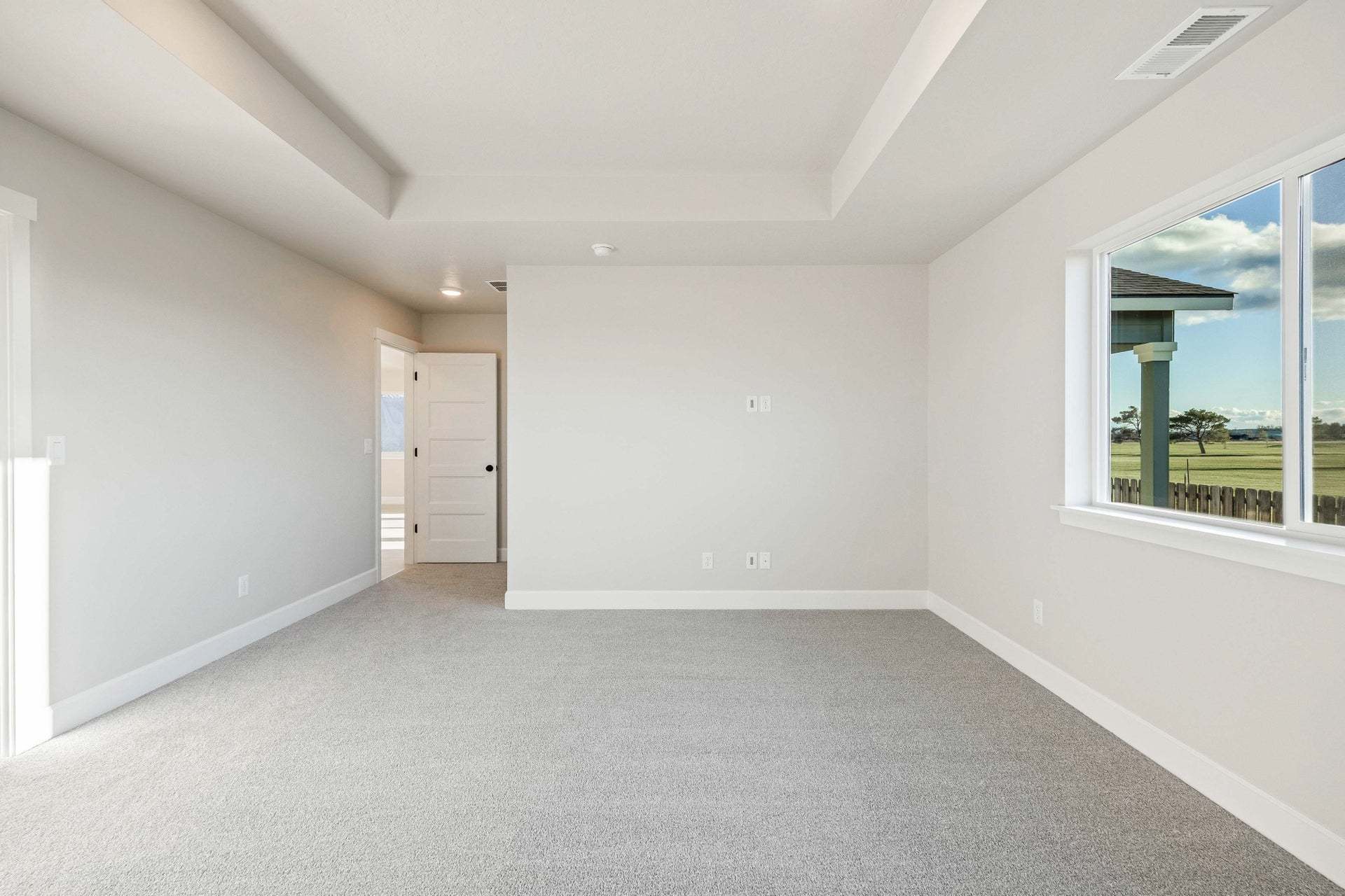Charity Primary Suite with Coffered Ceiling