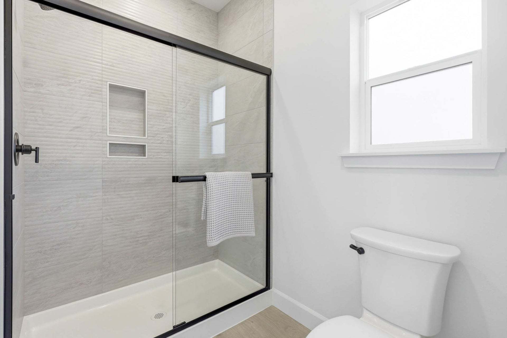 Thielsen Primary Bathroom with Tiled Shower