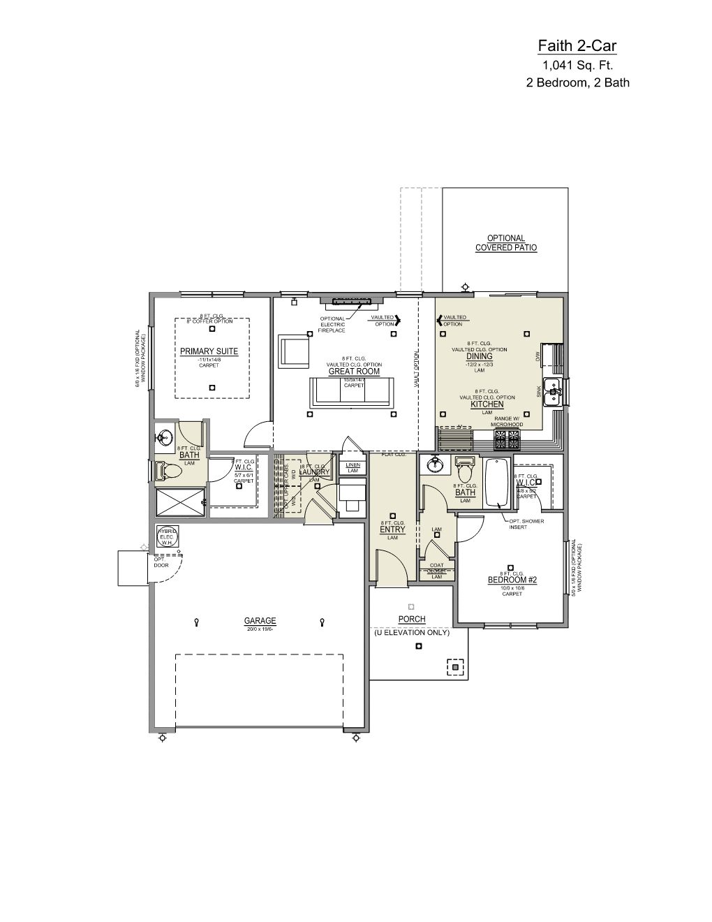 Faith Floorplan