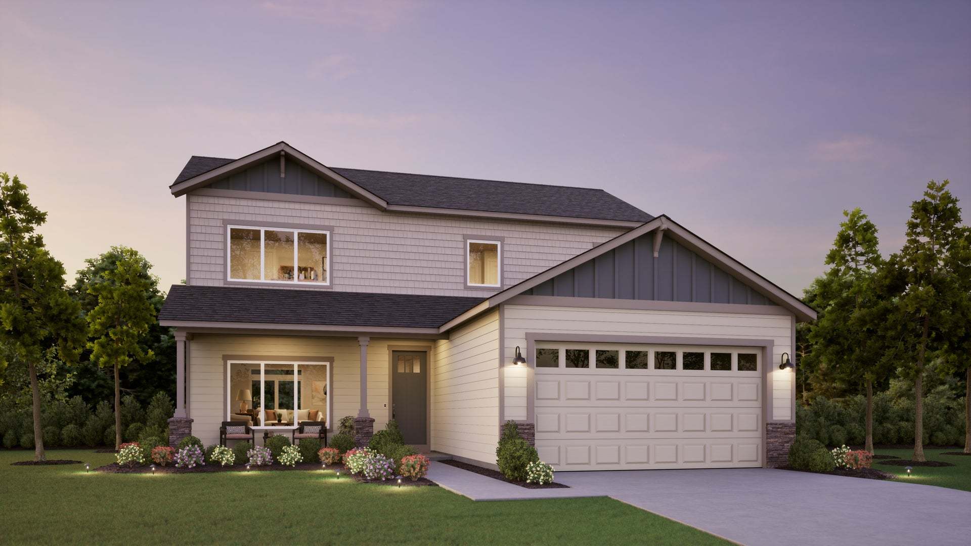 Traditional Elevation - Timberline Meadows