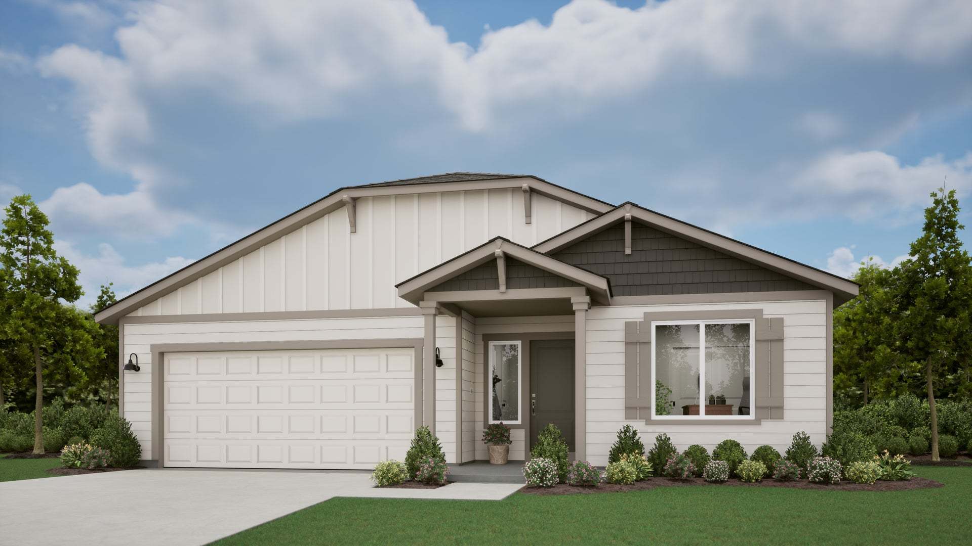 Craftsman Elevation - Spring Mist