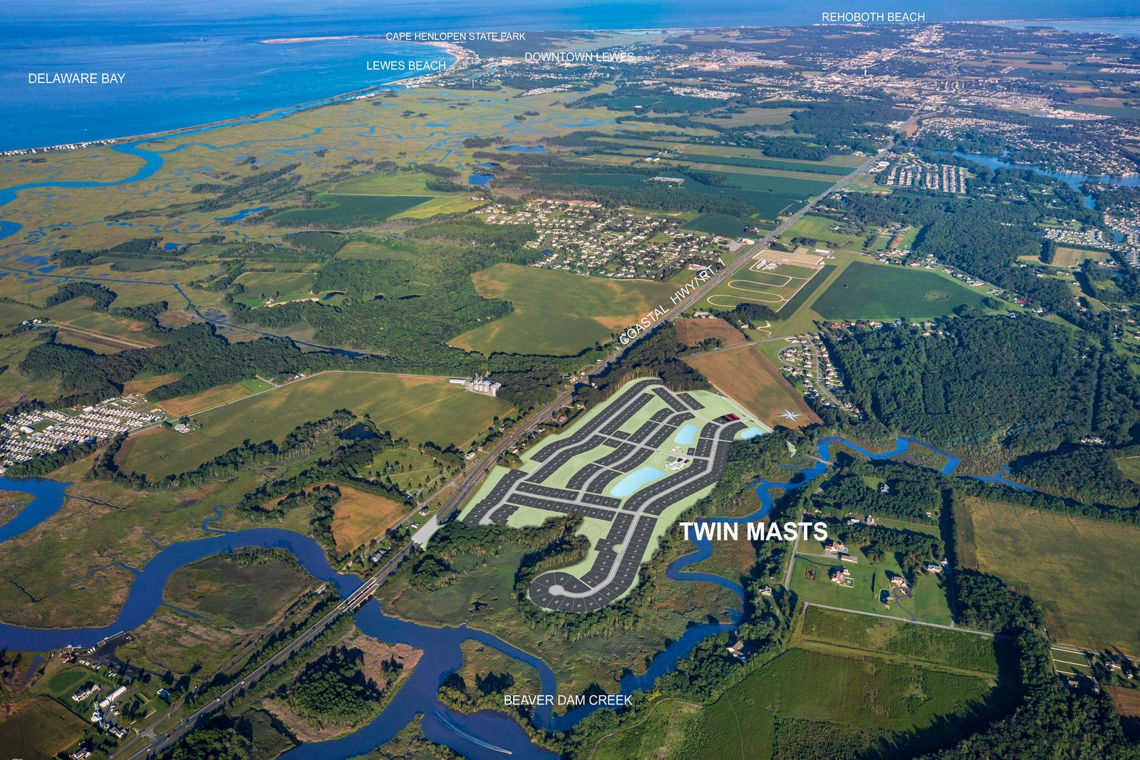 Twin Masts - Milton, DE