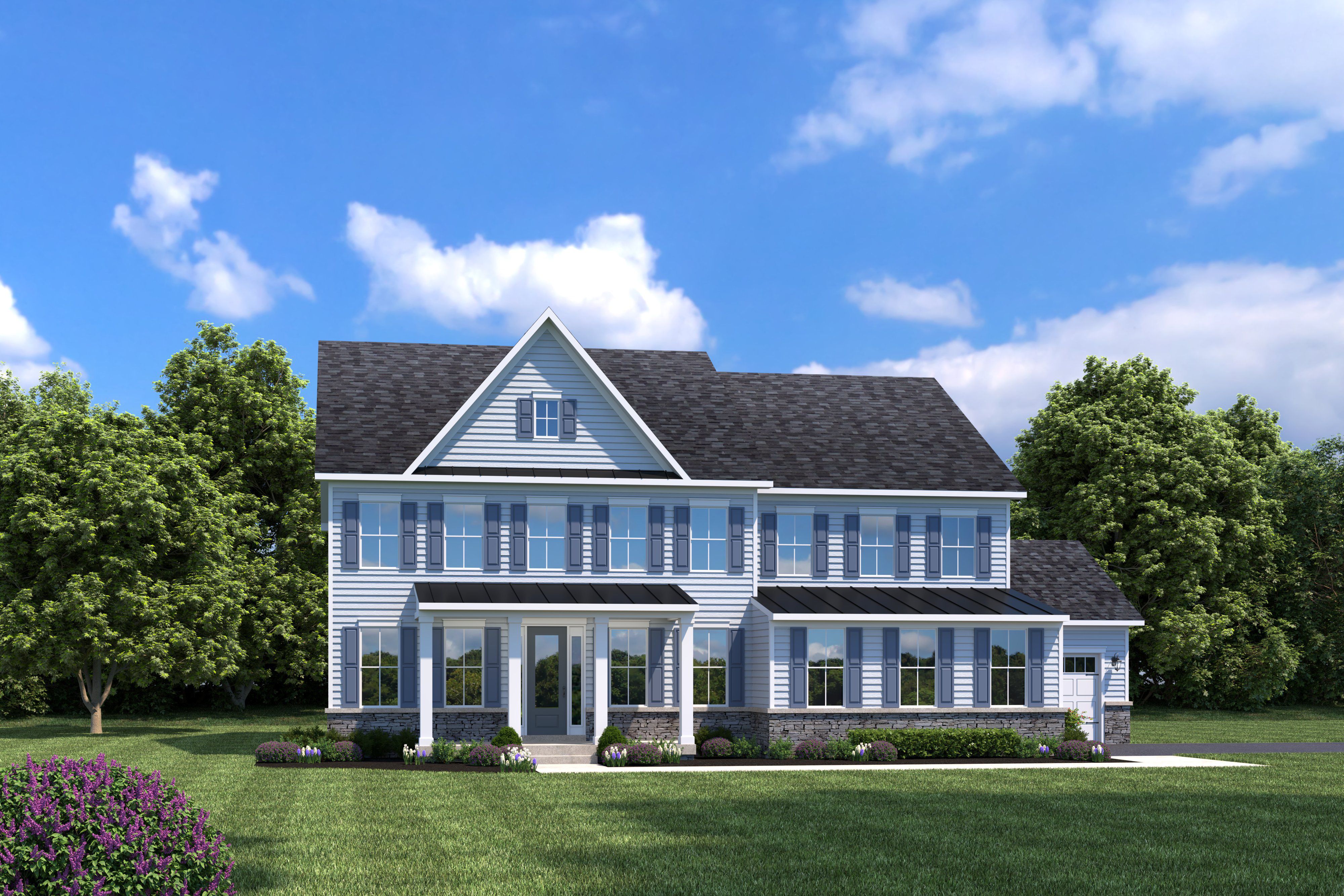 Monaco - Brinton Lake Estates: Thornton, Pennsylvania - NVHomes