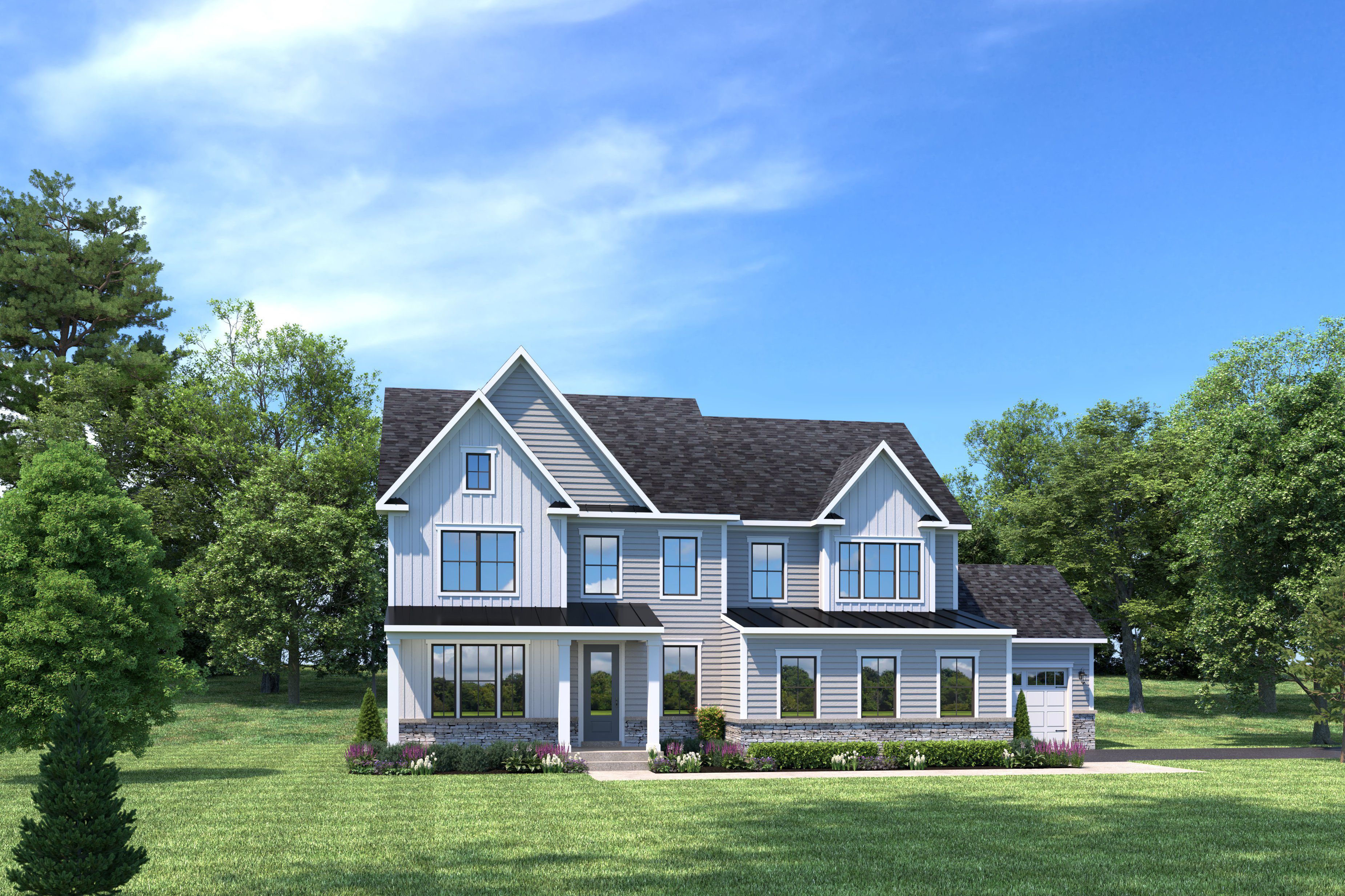 Lisbon - Brinton Lake Estates: Thornton, Pennsylvania - NVHomes