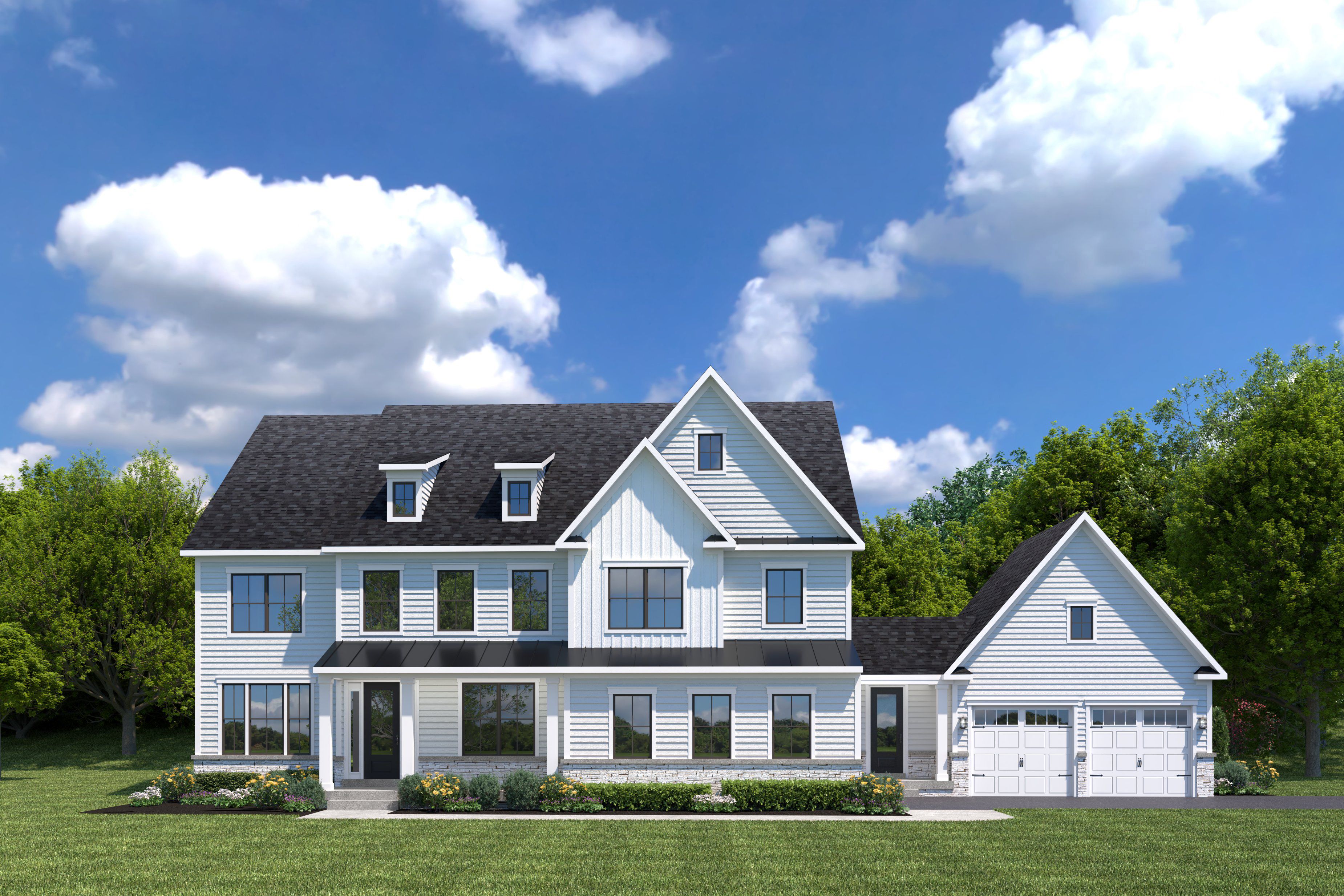 Santorini - Brinton Lake Estates: Thornton, Pennsylvania - NVHomes