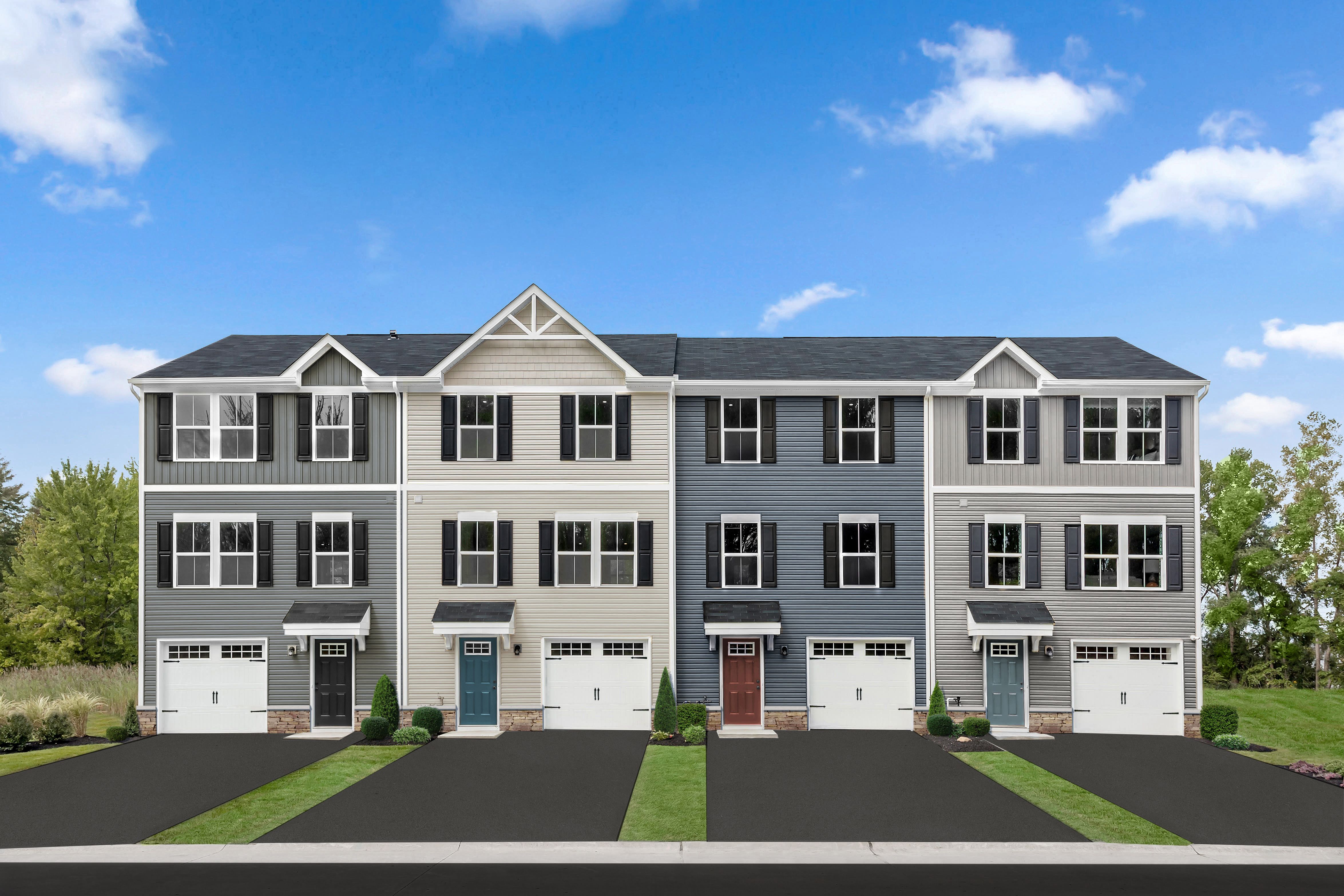 Juniper - Ridgeview Towns: Rockingham, Virginia - Ryan Homes