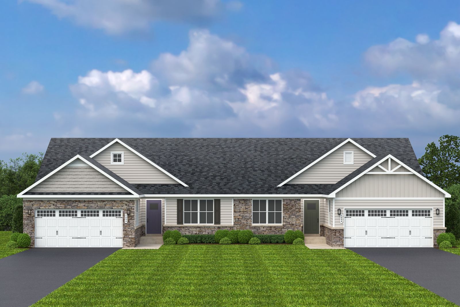 Willowbrook Ranch & Villa Homes por Ryan Homes en Pittsburgh Pennsylvania