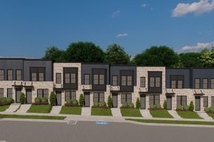 Clarendon 3-Story Main Level Entry - Southrail Station: Charlotte, North Carolina - Ryan Homes