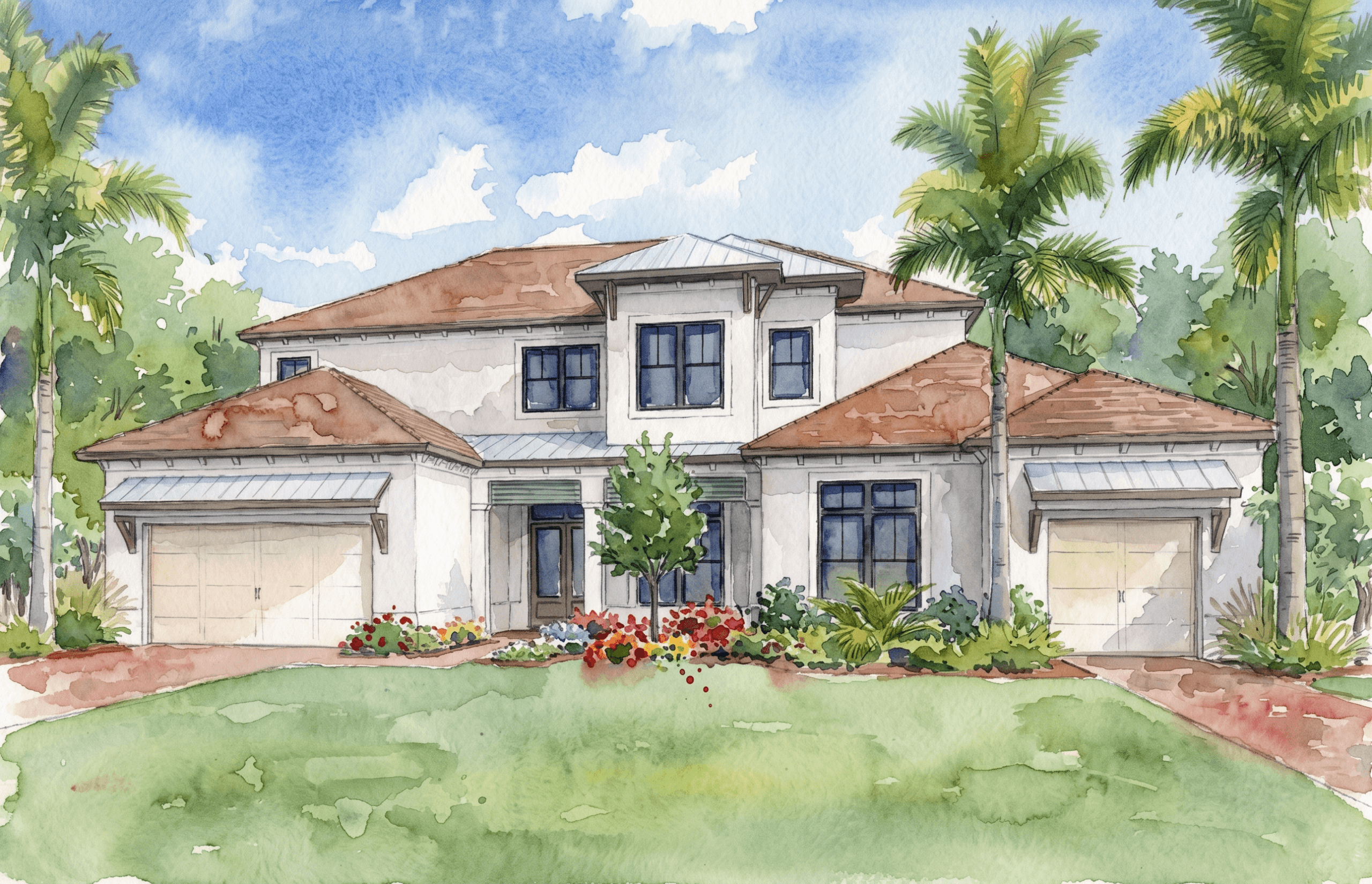 Monterey 2 - Westlake Wellen Park - Neal Signature Homes: Venice, Florida - Neal Signature Homes