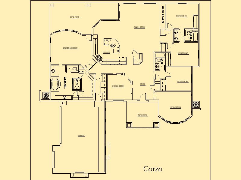 Corzo floor plan