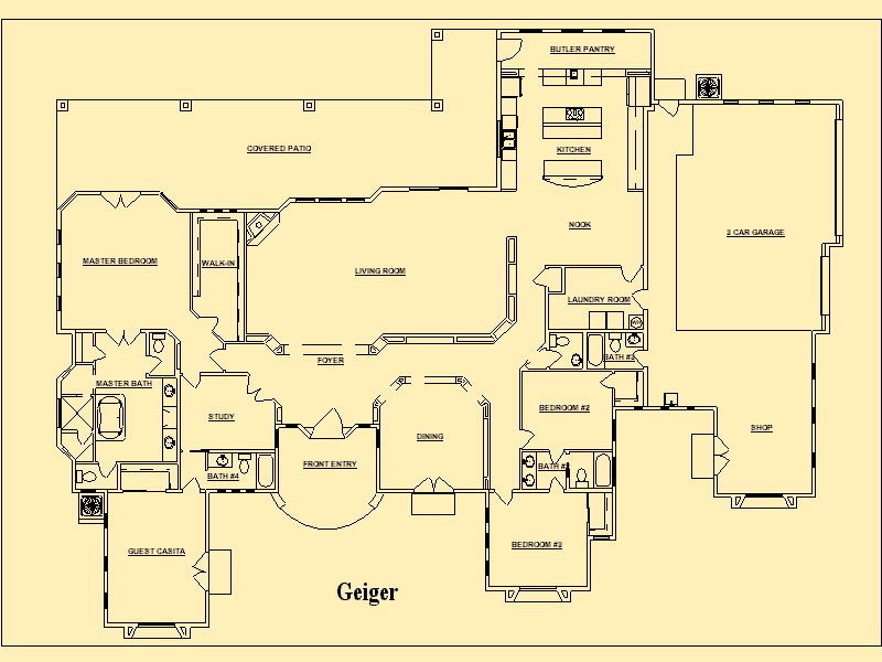 Geiger floor plan