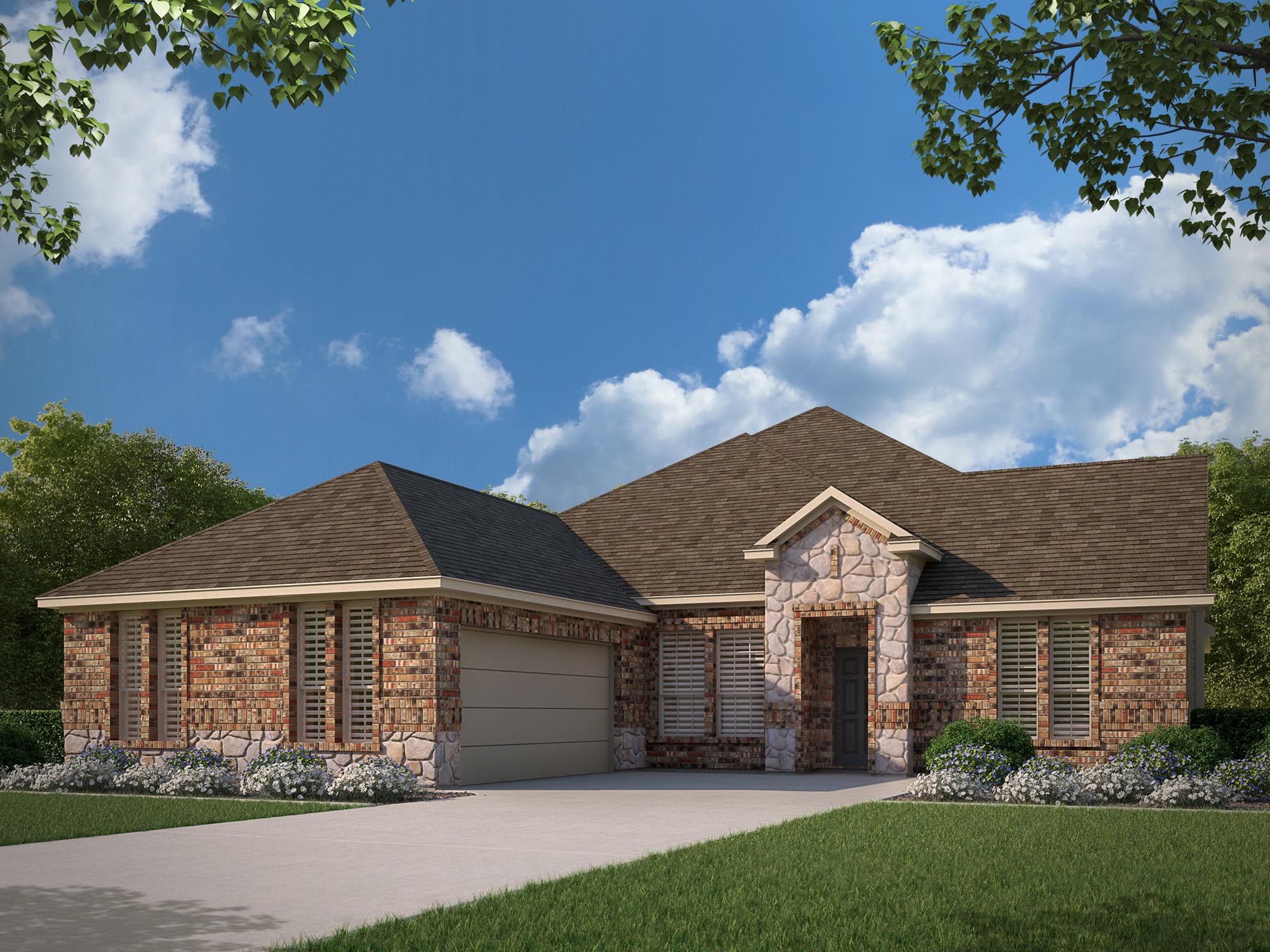Concept 2404 - Abe's Landing: Granbury, Texas - Risewell Homes