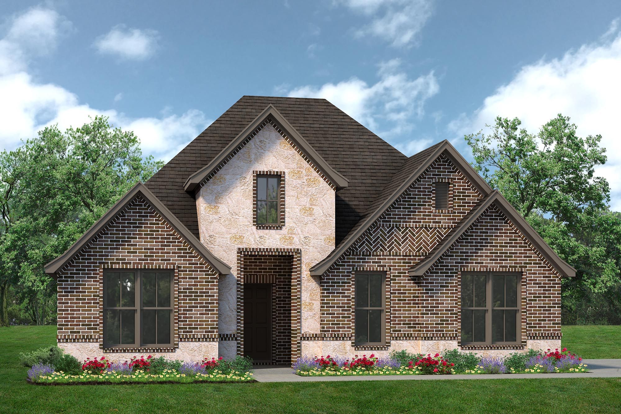 Concept 2186 - El Dorado: Granbury, Texas - Risewell Homes