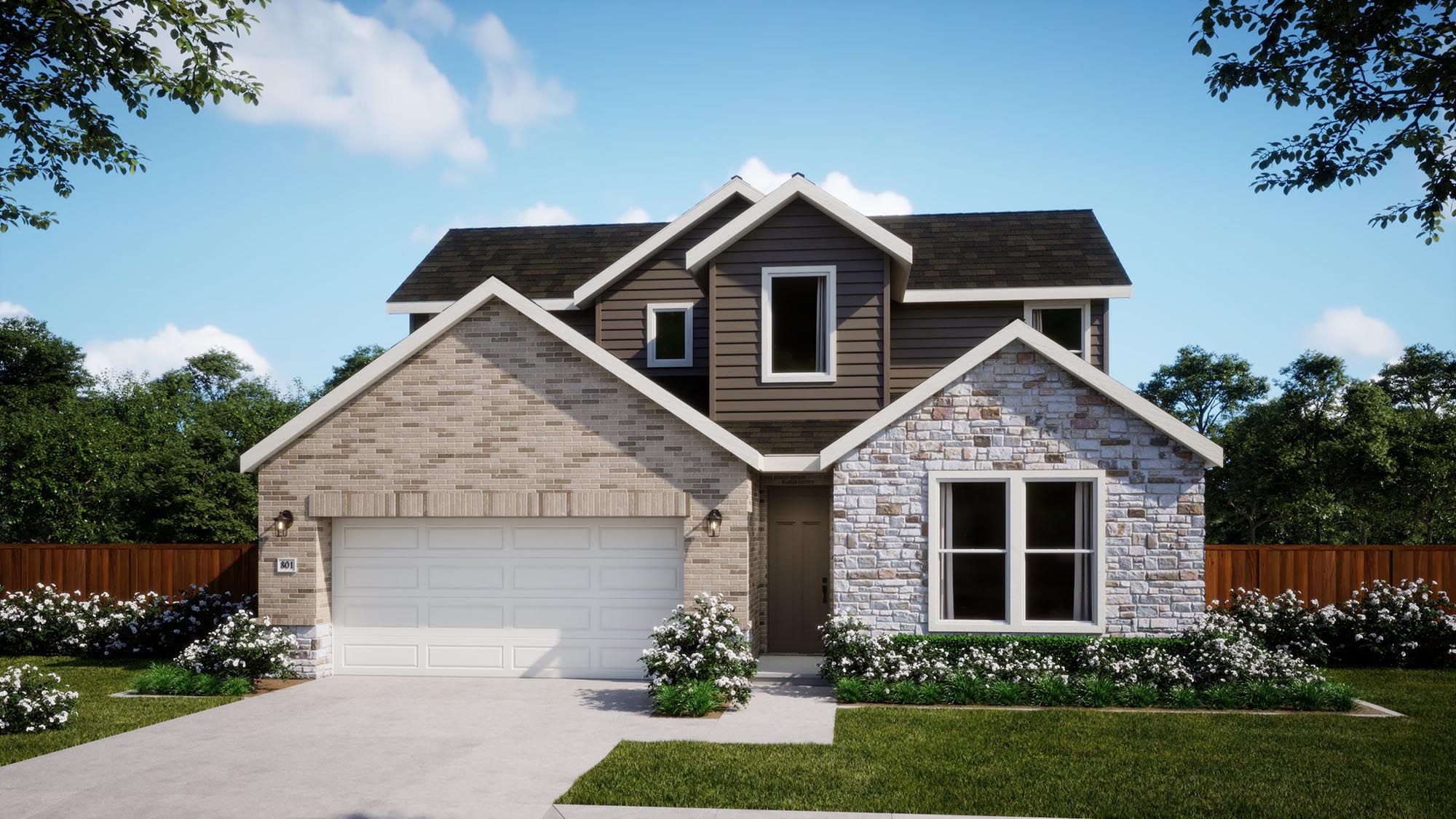 Caroline - Sage Collection – Freedom at Anthem: Kyle, Texas - Risewell Homes