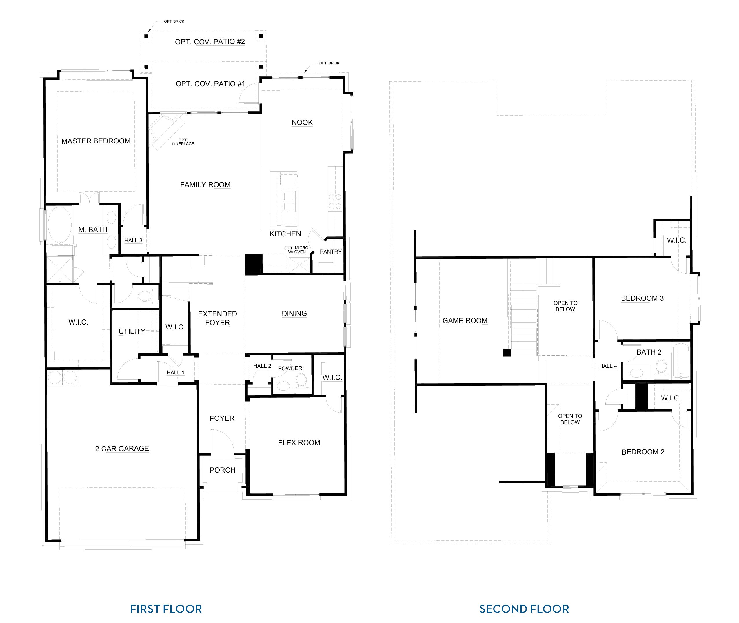 Concept 2492 - Silo Mills - Select Series: Joshua, Texas - Risewell Homes
