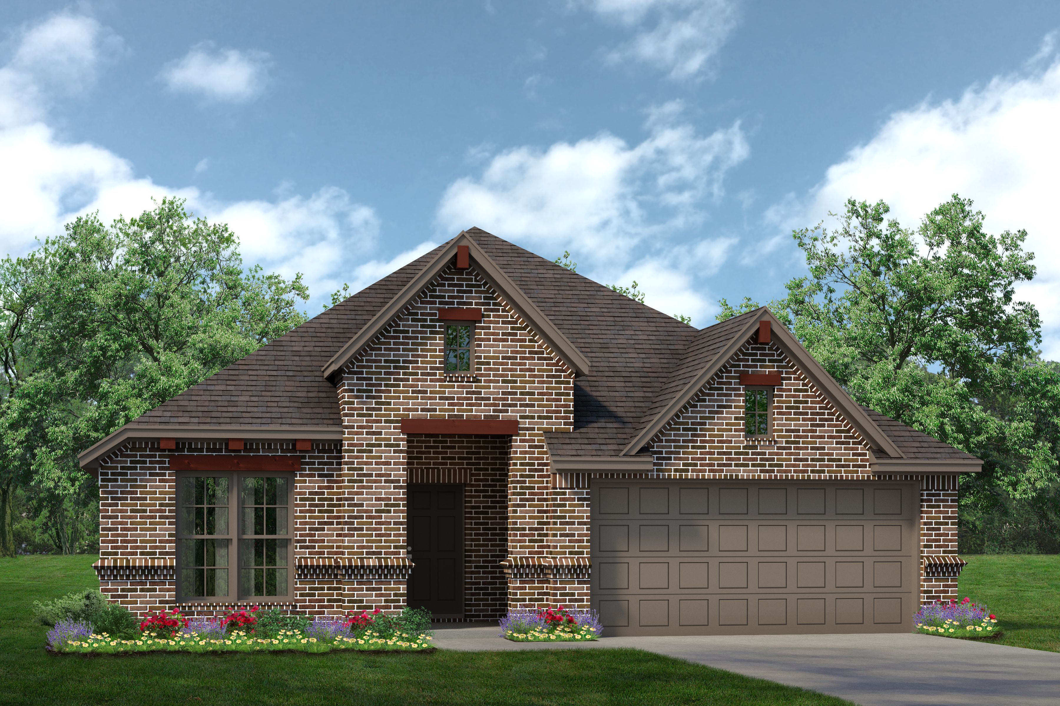 Concept 2186 - Hunters Ridge: Crowley, Texas - Risewell Homes