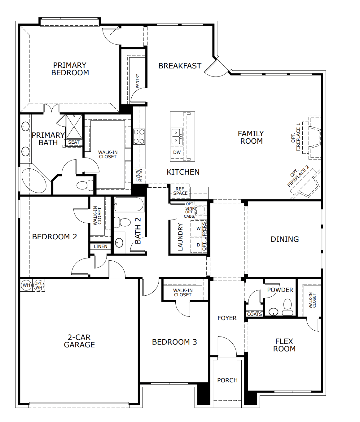 Concept 2464 floor plan