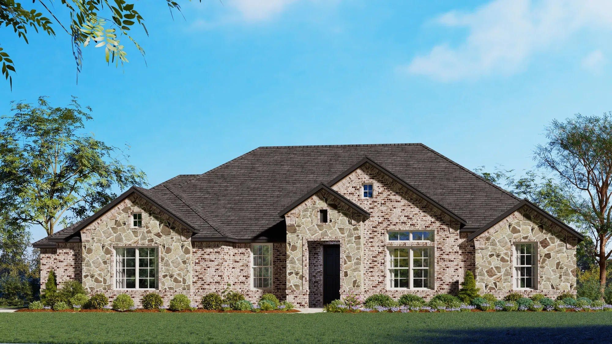 Concept 2623 - Mockingbird Hills: Joshua, Texas - Risewell Homes