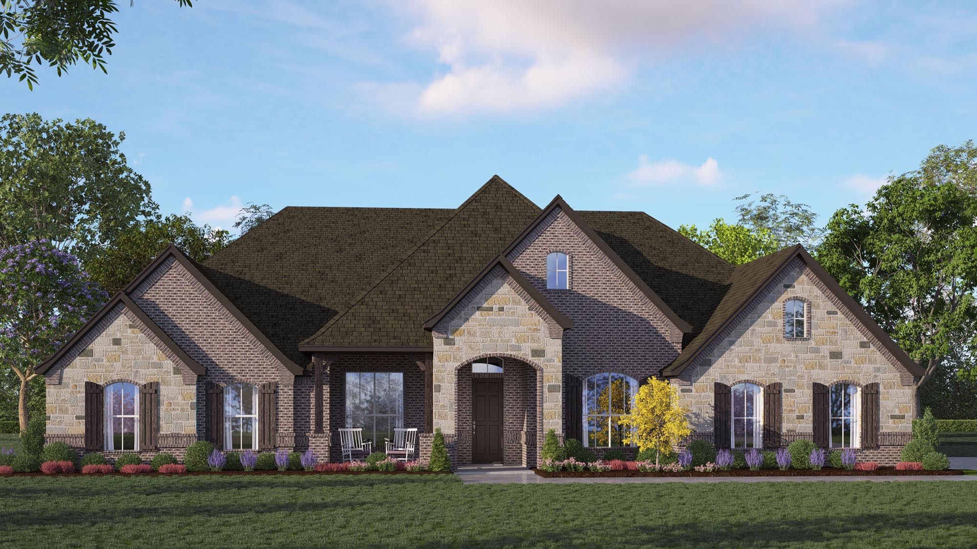 casa en Mockingbird Hills - Premiere Series por Risewell Homes