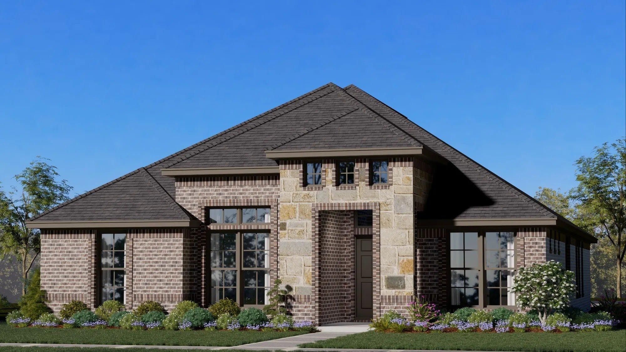 Concept 1958 - Redden Farms - Classic Series: Midlothian, Texas - Risewell Homes
